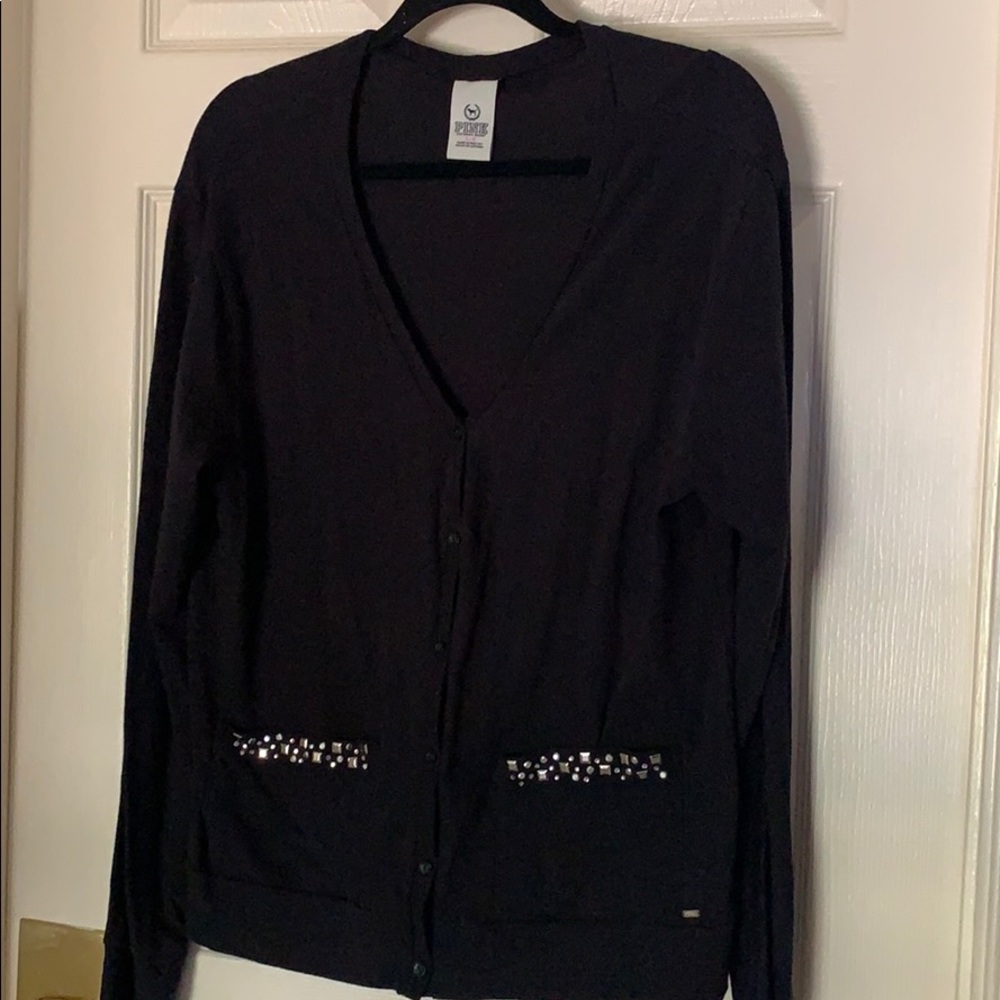 STUDDED CARDIGAN